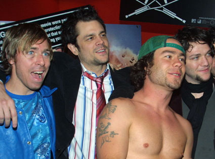 Dave England, Johnny Knoxville, Chris Pontius, Bam Magera Dave England, Johnny Knoxville, Chris Pontius, Bam Magera